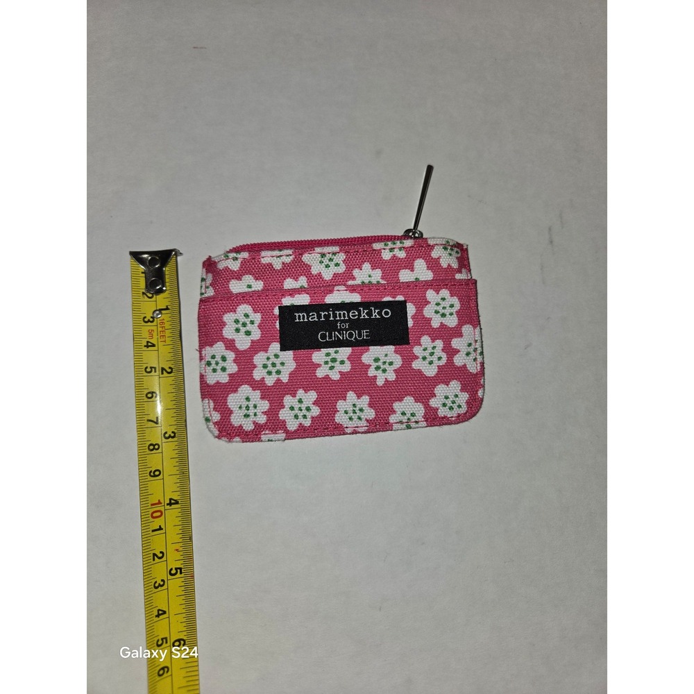 Marimekko wallet mint condition pink floral - Picture 6 of 6